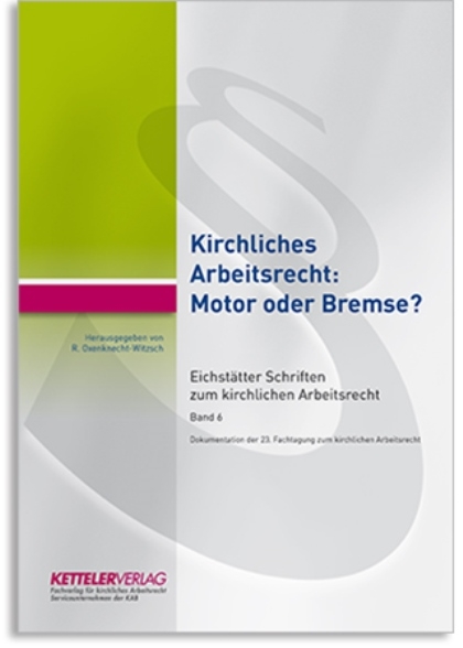 Eichstätter Schriften zum kirchlichen Arbeitsrecht 2020 - 