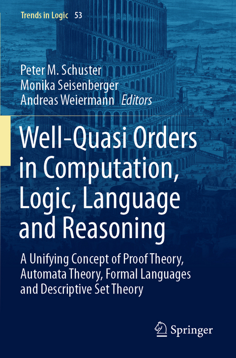 Well-Quasi Orders in Computation, Logic, Language and Reasoning - 