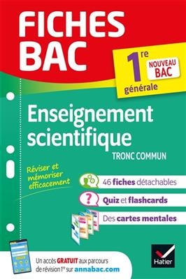 Enseignement scientifique tronc commun, 1re générale : nouveau bac - Isabelle Bednarek-Maitrepierre, Guillaume Ehret