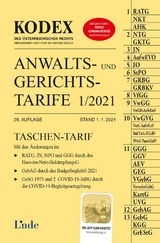 KODEX Anwalts- und Gerichtstarife 1/2021 - Dokalik, Dietmar; Doralt, Werner