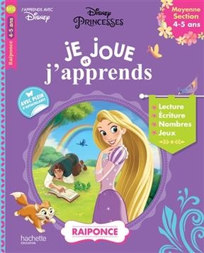 Raiponce : je joue et j'apprends : moyenne section, 4-5 ans