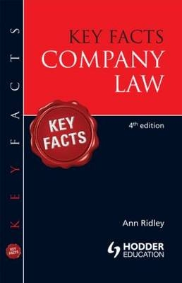 Key Facts Company Law -  Ann Ridley