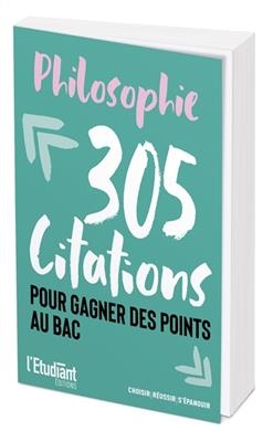 Philosophie : 305 citations pour gagner des points au bac - Patrick Ghrenassia