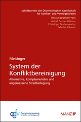 System der Konfliktbereinigung - Alexander Meisinger