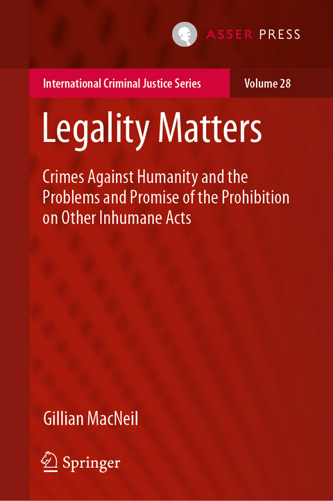 Legality Matters - Gillian MacNeil