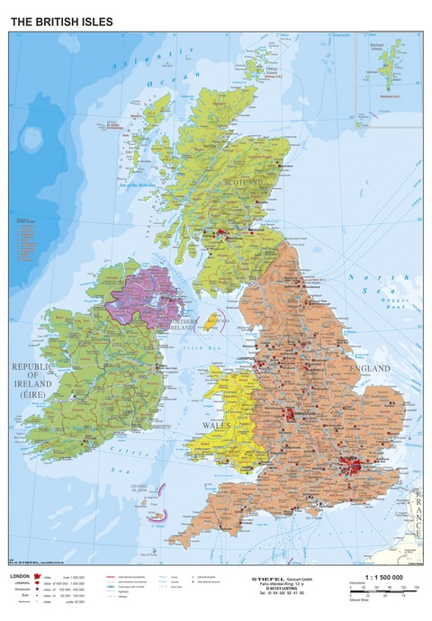 The British Isles political - Heinrich Stiefel