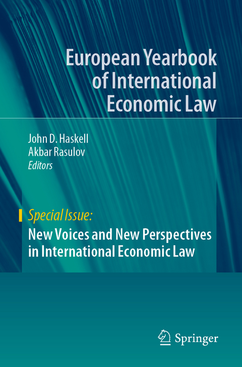 New Voices and New Perspectives in International Economic Law - 