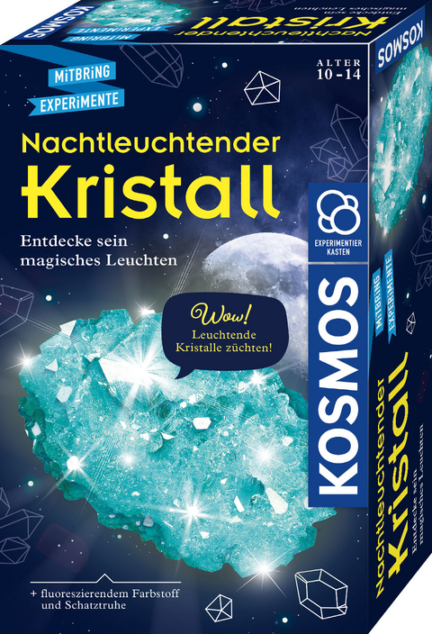 Nachtleuchtender Kristall