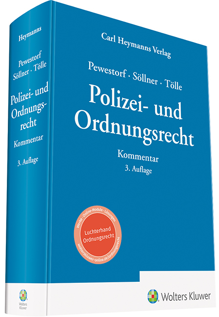 Polizei- und Ordnungsrecht - Adrian Pewestorf, Sebastian Söllner, Oliver Tölle