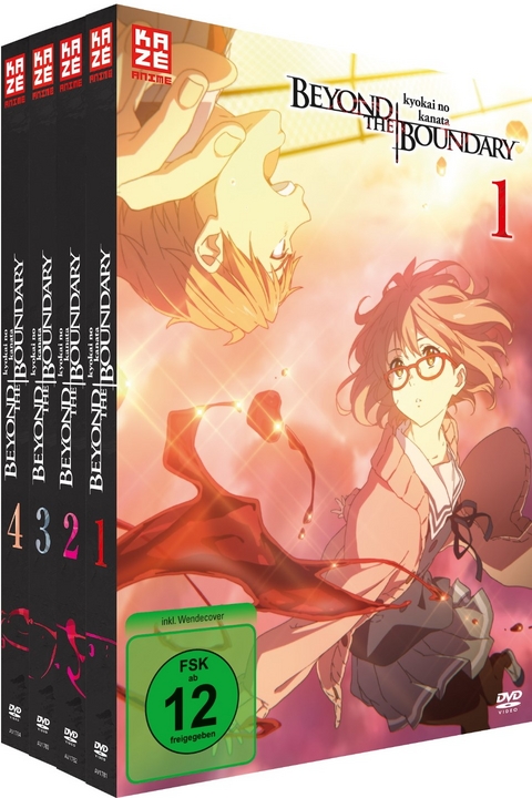 Beyond the Boundary - Kyokai no Kanata - Gesamtausgabe - Bundle - Vol.1-4 - DVD [ohne Schuber] - Taichi Ichidate