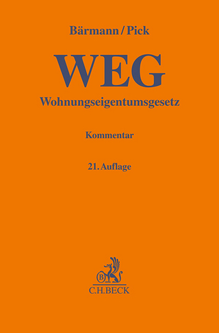 Wohnungseigentumsgesetz - Jost Emmerich; Wolfgang Dötsch; Ron Baer