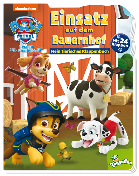 PAW Patrol: Einsatz auf dem Bauernhof: Mein tierisches Klappenbuch -  Panini