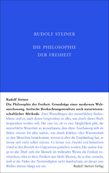 Die Philosophie der Freiheit - Rudolf Steiner