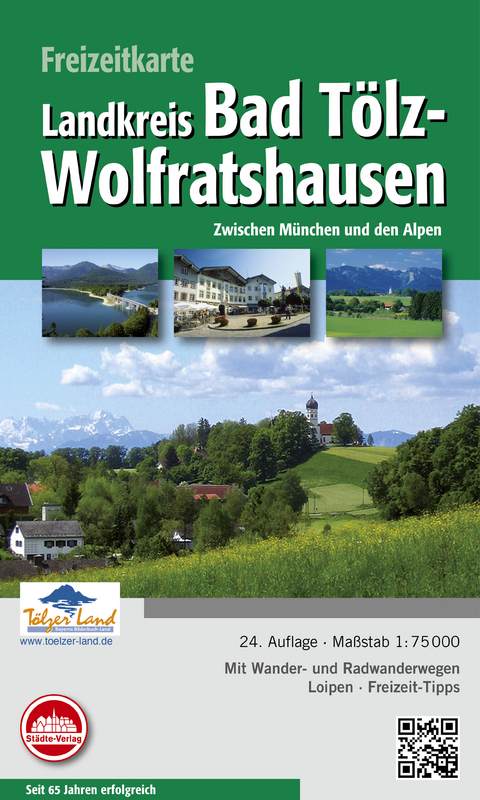 Freizeitkarte Bad Tölz-Wolfratshausen