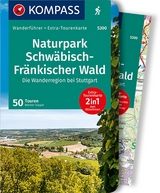 KOMPASS Wanderführer Naturpark Schwäbisch-Fränkischer Wald, Die Wanderregion bei Stuttgart, 50 Touren - Sippel, Werner