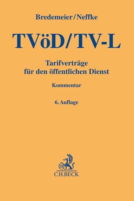 TVöD / TV-L - Jörg Bredemeier, Reinhard Neffke