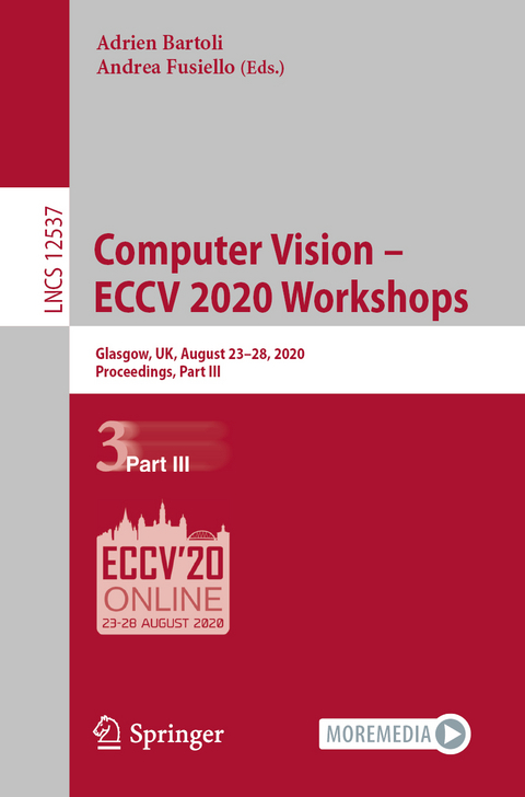 Computer Vision – ECCV 2020 Workshops - 