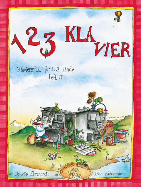 1 2 3 Kla-vier Heft 2 - Claudia Ehrenpreis, Ulrike Wohlwender