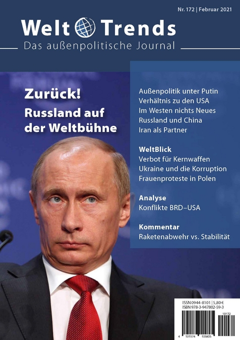 Zurück! Russland auf der Weltbühne - Vladislav Belov, Pawel Ivanov, Anna Ivanova, Alexander Kotov, Klaus Larres, Hans-Jochen Luhmann, Holger Politt, Werner Ruf, Wolfgang Schwarz, Hubert Thielicke, Dmitri Trenin, Ludger Volmer