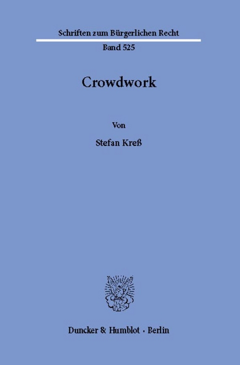 Crowdwork. - Stefan Kreß