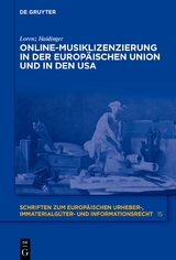 Online-Musiklizenzierung in der Europäischen Union und in den USA - Lorenz Haidinger