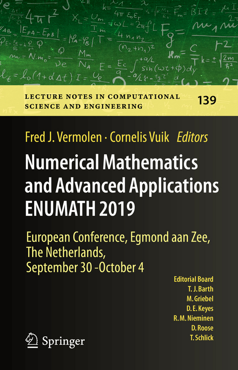 Numerical Mathematics and Advanced Applications ENUMATH 2019 - 