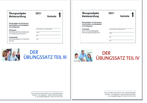 Das Übungspaket Teil III + IV - Variante 1 - Dr. Lothar Semper, Bernhard Gress