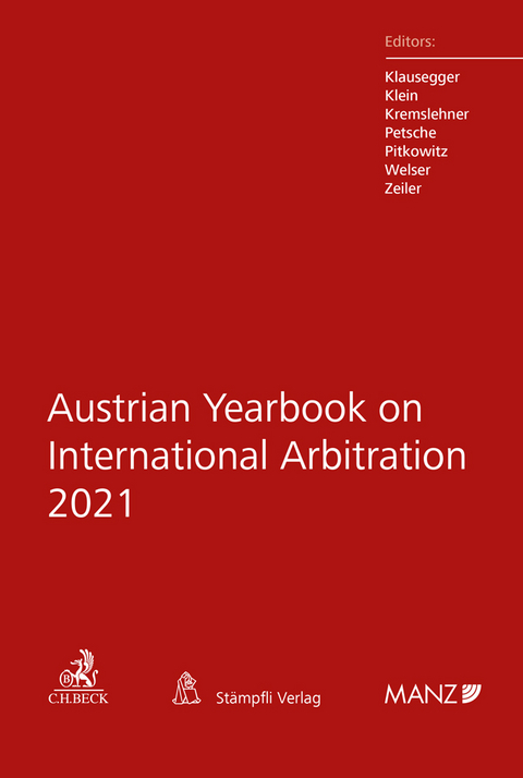 Austrian Yearbook on International Arbitration 2021 - 