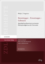 Bewertungen – Erwartungen – Gebrauch - Philip C. Vergeiner