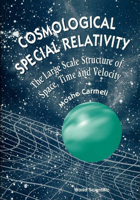 COSMOLOGICAL SPECIAL RELATIVITY - Moshe Carmeli