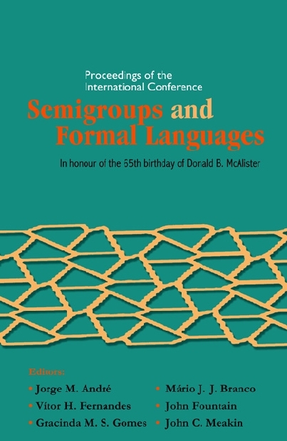 SEMIGROUPS & FORMAL LANGUAGES - 