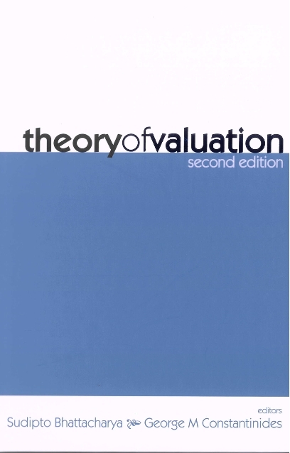 Theory Of Valuation (2nd Edition) - 