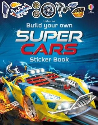 Build Your Own Supercars Sticker Book - Simon Tudhope