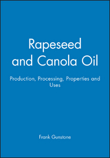 Rapeseed and Canola Oil - 