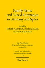 Family Firms and Closed Companies in Germany and Spain - 