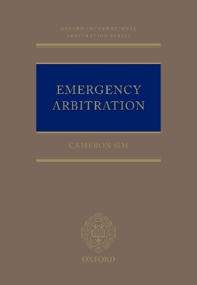 Emergency Arbitration - Cameron Sim