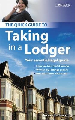 Quick Guide To Taking In A Lodger -  Tessa Shepperson