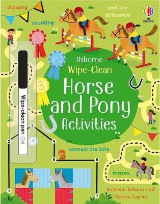 Wipe-Clean Horse and Pony Activities - Kirsteen Robson