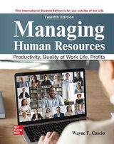 Managing Human Resources ISE - Cascio, Wayne