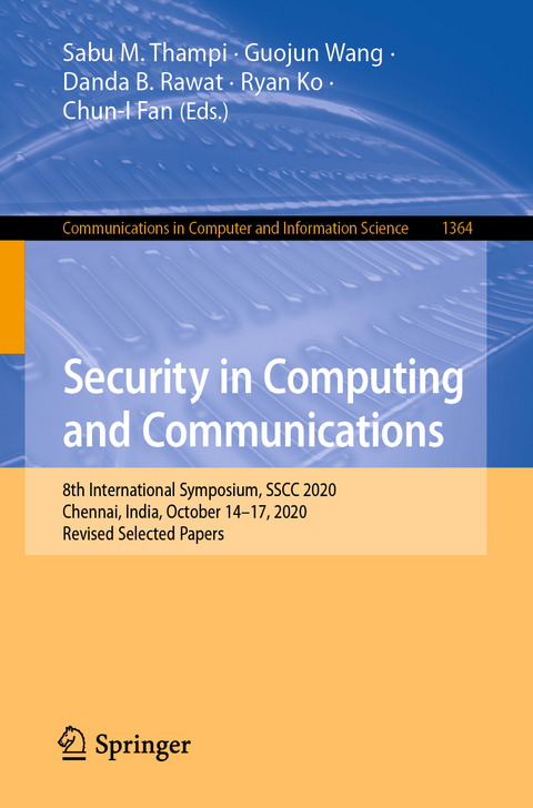 Security in Computing and Communications - 