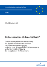 Die Energiewende als Exportschlager? - Witold Kabacinski