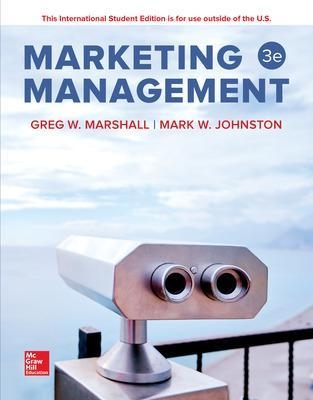 ISE Marketing Management - Greg Marshall, Mark Johnston