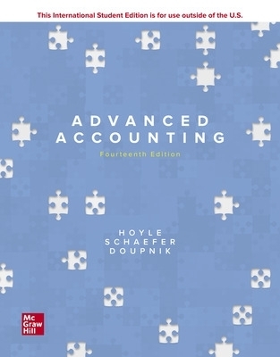 ISE Advanced Accounting - Joe Ben Hoyle, Thomas Schaefer, Timothy Doupnik