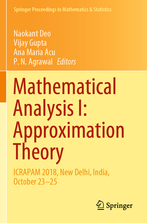 Mathematical Analysis I: Approximation Theory - 