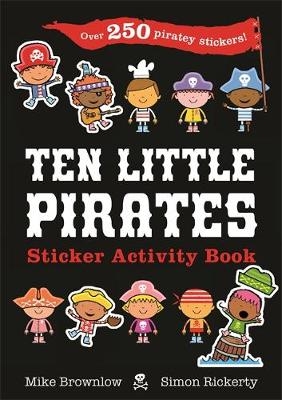 Ten Little Pirates Sticker Activity Book - Mike Brownlow