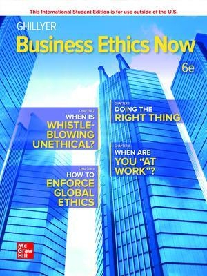 ISE Business Ethics Now - Andrew Ghillyer