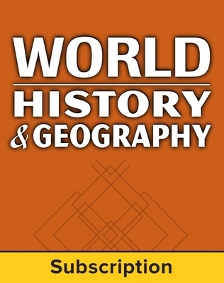 World History and Geography, Student Suite, 6-Year Subscription -  MCGRAW HILL