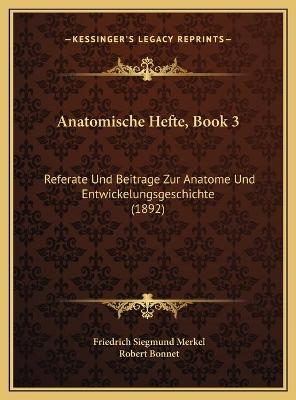 Anatomische Hefte, Book 3 - 