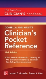 Gomella and Haist's Clinician's Pocket Reference - Gomella, Leonard