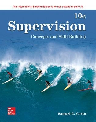 ISE Supervision: Concepts and Skill-Building - Samuel Certo